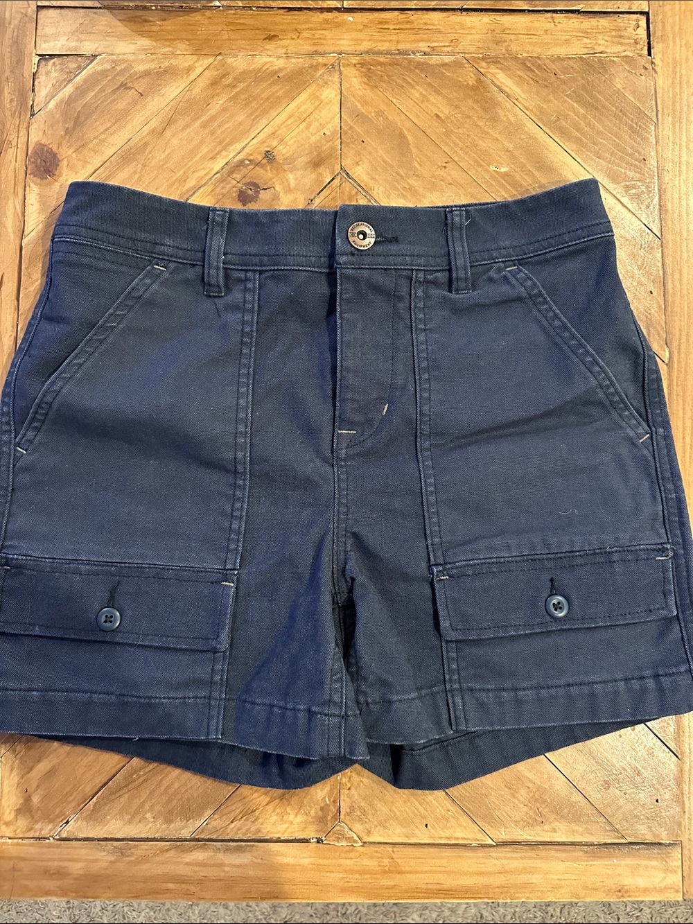 REI Women’s Navy Utility Cargo Pocket Shorts